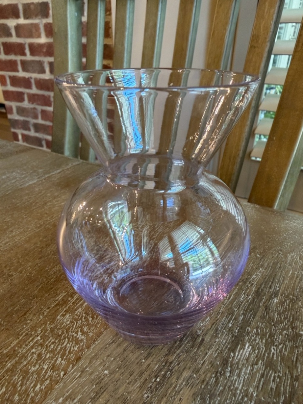 Pier 1 Alexandrite Neodymium Glass Bud Vase